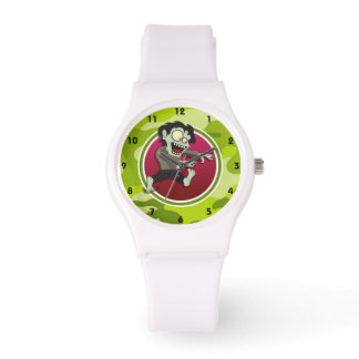 Montre Zombie; camo vert vif, camouflage