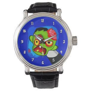 Montre Zombie très amusant dessin avec crayon à travers l