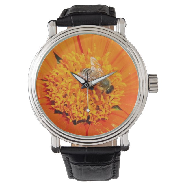 montres à fleurs pollinisantes (devant)