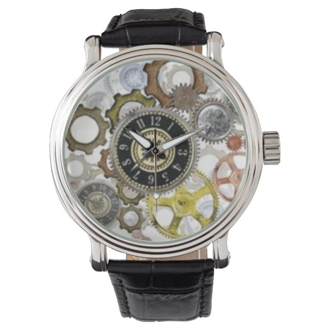 Montres à horloge Steampunk (devant)