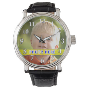 Montres avec des images dans le visage avec VOTRE