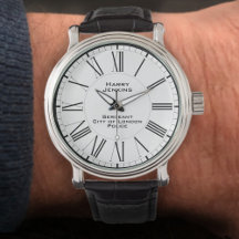 Montres commémoratives pour sergent de police