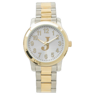 Montres d'argent et d'or pour hommes, Monogramme M