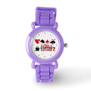 Montres de cartes et de café