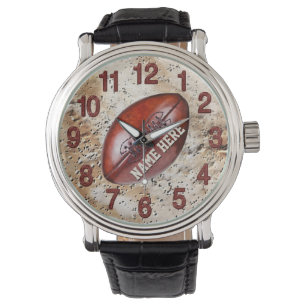 Montres de football personnalisées vintage