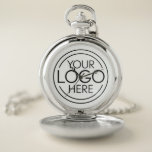 Montres De Poche Ajouter Votre Logo Entreprise Moderne Minimaliste<br><div class="desc">Parfaites pour une fête de bureau ou un cadeau de présentation, ces montres de logo sont simples dans le design. Vous pouvez modifier la couleur de l'arrière - plan pour qu'elle corresponde à la couleur qui correspond au logo de votre entreprise. Un design simple, sans fraises pour toute entreprise. Téléchargez...</div>