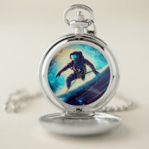 ASTRONAUT SURFING THE MILKY WAY