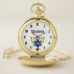 Montres De Poche Chandeliers juifs Shalom<br><div class="desc">Chandeliers juifs et cadeaux et vêtements traditionnels personnalisés</div>