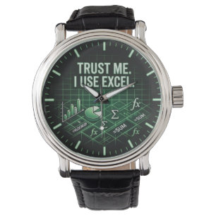 Montres Excel drôles pour les traders et les compt