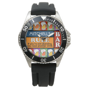 Montres faites sur commande de nom d'art de bruit