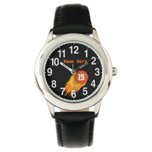Montres flamboyantes fraîches de basket-ball de