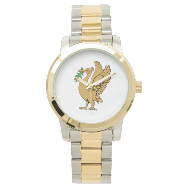 Montres Gold Liverbird. (devant)