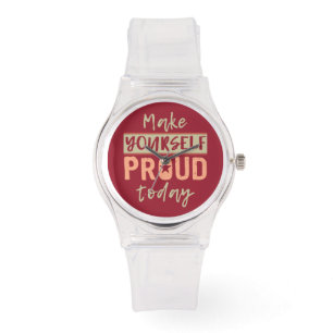 Montres "Make Yourself-Fiers"