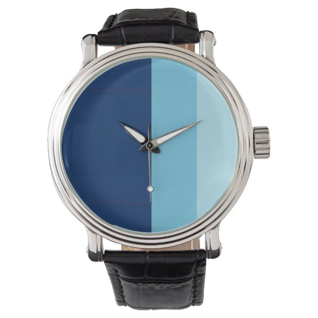 Montres Mens - Nuances de Bleu (devant)