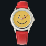 Montres mignonnes Smile<br><div class="desc">Image originale de freepik.com (utilisée avec licence),  modifiée par moi. Voir mon magasin pour plus d'objets avec émoticônes.</div>