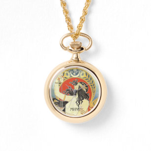 Montres monogrammes personnalisées Vintages "Bitte