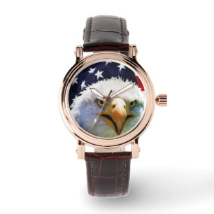 Montres personnalisables drapeau américain