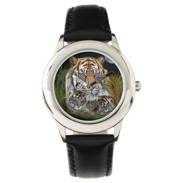 Montres tigres et cubes (devant)
