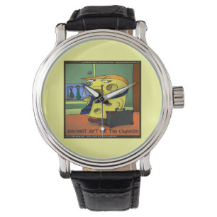 Montres Unisexe Drôles de l'Art Ancien du Tai Chi