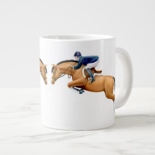 Montrez la Mug équestre du Cheval de saut