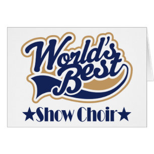 Montrez le cadeau de choeur