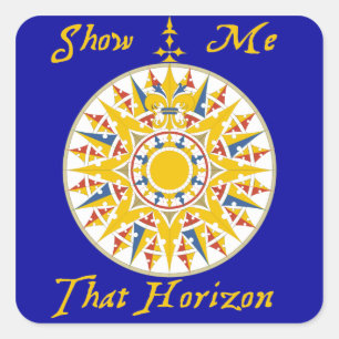 Montrez-moi cet autocollant Horizon - pack de 20