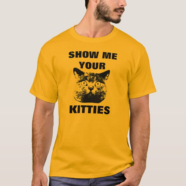 MONTREZ-MOI VOTRE T-SHIRT KITTIES (Devant)