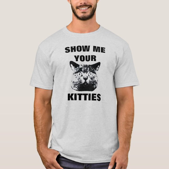 MONTREZ-MOI VOTRE T-SHIRT KITTIES (Devant)