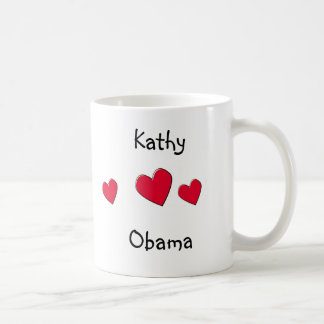 Montrez votre tasse de soutien d'Obama