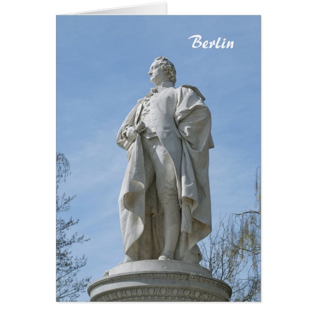 Monument de Johann Wolfgang von Goethe à Berlin (Devant)