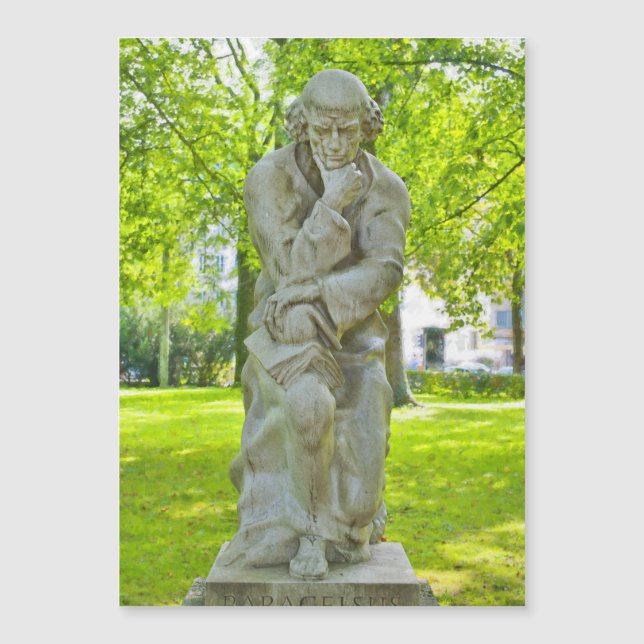 Monument de Paracelse à Salzbourg (Devant)