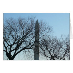 Monument de Washington dans le paysage d'hiver I