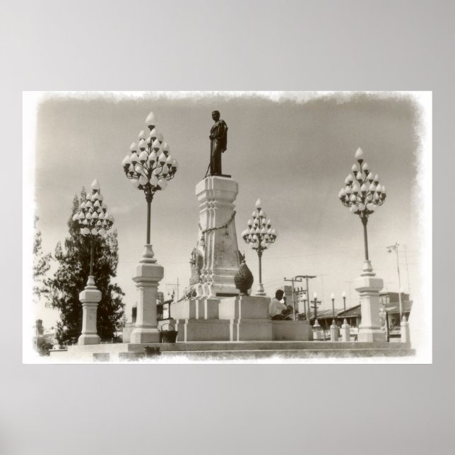 Monument Korat Thaïlande 1969 Poster (Devant)