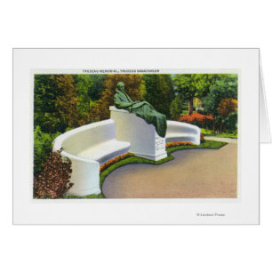 Monument Trudeau, scène du sanatorium Trudeau