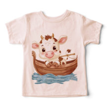 Moo Moo Snuggings Baby Cow Tee