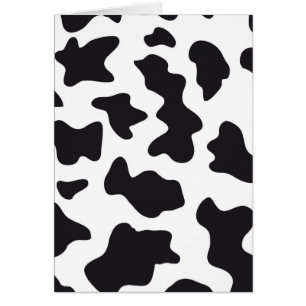 MOO Motif de vache laitière noire et blanche Impri
