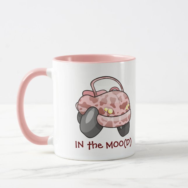 Moo Voiture Mug (Gauche)