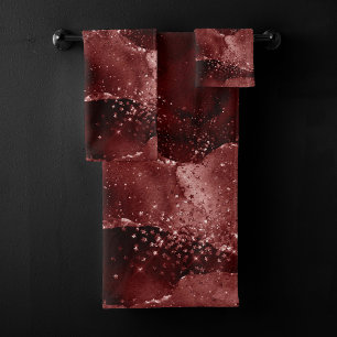 Moody Agate Henné sang rouge grenat bijou ton