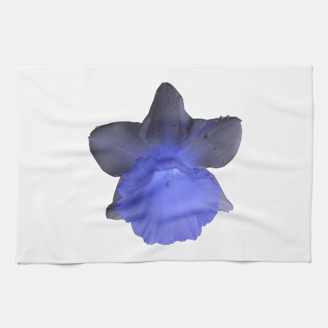 Moody Blue Driding Daffodil Serviette de cuisine (Horizontal)