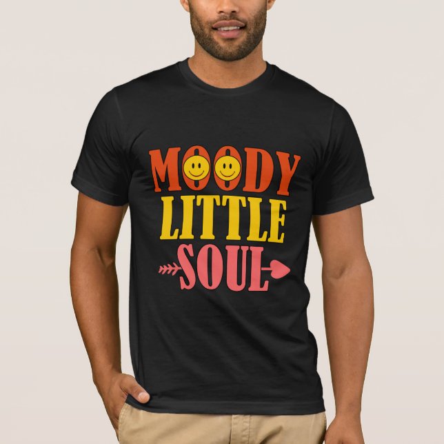 Moody little soul design de t-shirt (Devant)