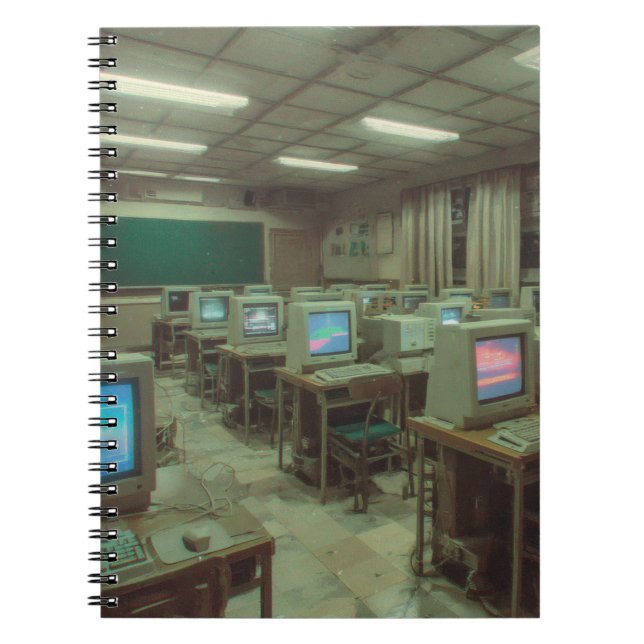 Moody Retro Computer Lab Carnet (Devant)