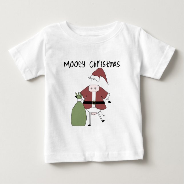 Mooey Cow T-shirts et cadeaux de Noël (Devant)