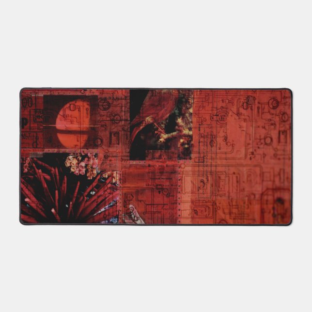 Moon Bird Anemone — Tapis de bureau (Recto)