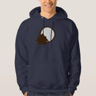 Moon Cabin : Sweat à capuche ApproachableWolf par