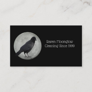 Moon Crow Standard, Carte de visite 3,5 po x 2,0 p
