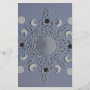 Moon cycle -noeud celtique
