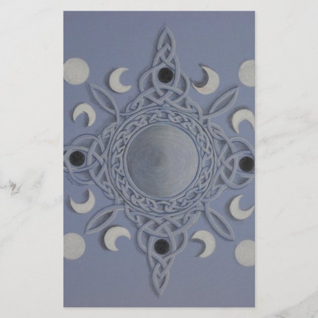 Moon cycle -noeud celtique (Devant)