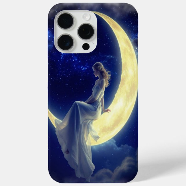 Moon Dreamer iPhone 15 Pro Max Coques (Verso)