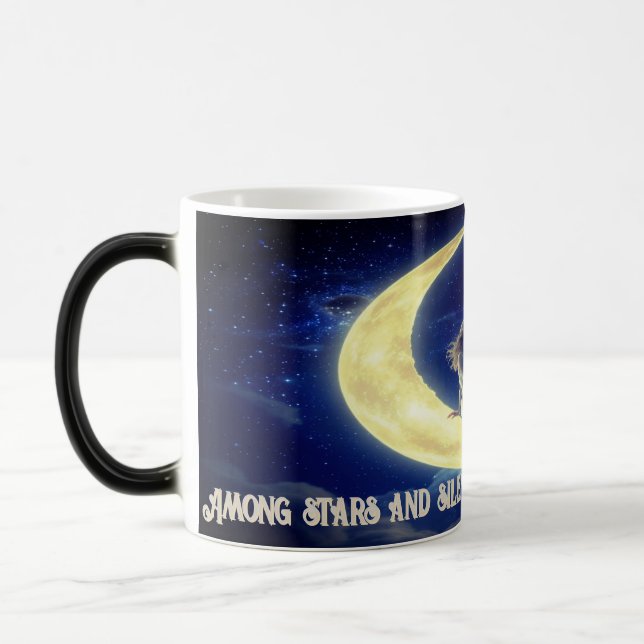 Moon Dreamer Mug - Simple Magic Coffee Cup (Gauche)