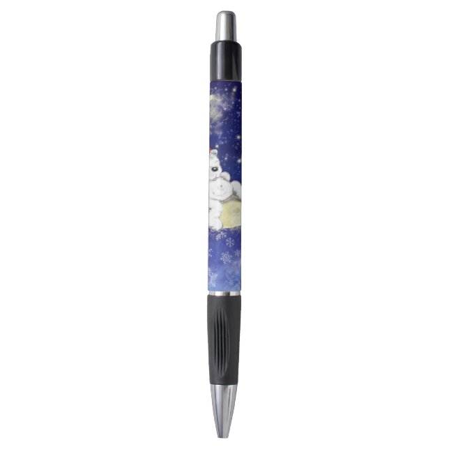 Moon Dreing Noël Ours Stylo Cadeau (Devant (Vertical))